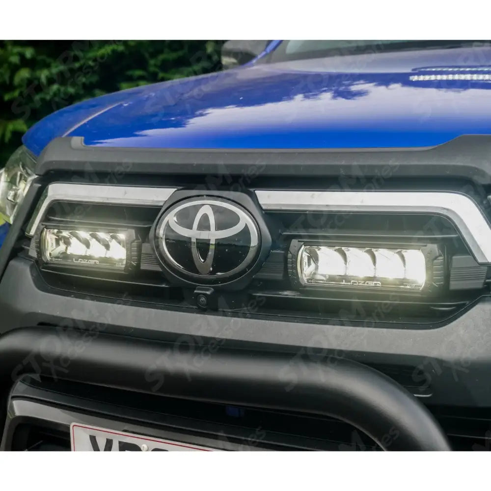 Lazer Light Grille Kit Triple-r 750 Elite For Toyota Hilux Invincible X 2021 On