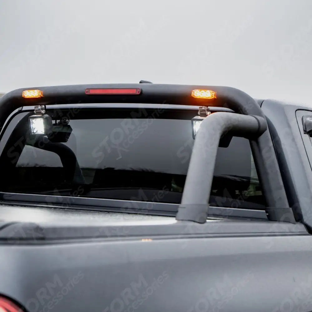 LED Autolamps 12/24V Low-Profile 3-LED Amber Warning Lamp