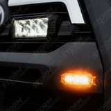 LED Autolamps 12/24V Low-Profile 3-LED Amber Warning Lamp
