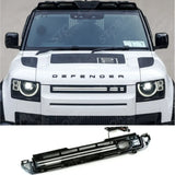Led Dynamic Front Grill Gloss Black For Land Rover Defender L663 2020 On