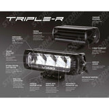Light Grille Kit Triple-R 850 With Side Lights For Ford Ranger Raptor (2023+) Lazer
