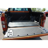 Load Bed Rubber Mat Black For Ford Ranger T6 2012-2019 Double Cab