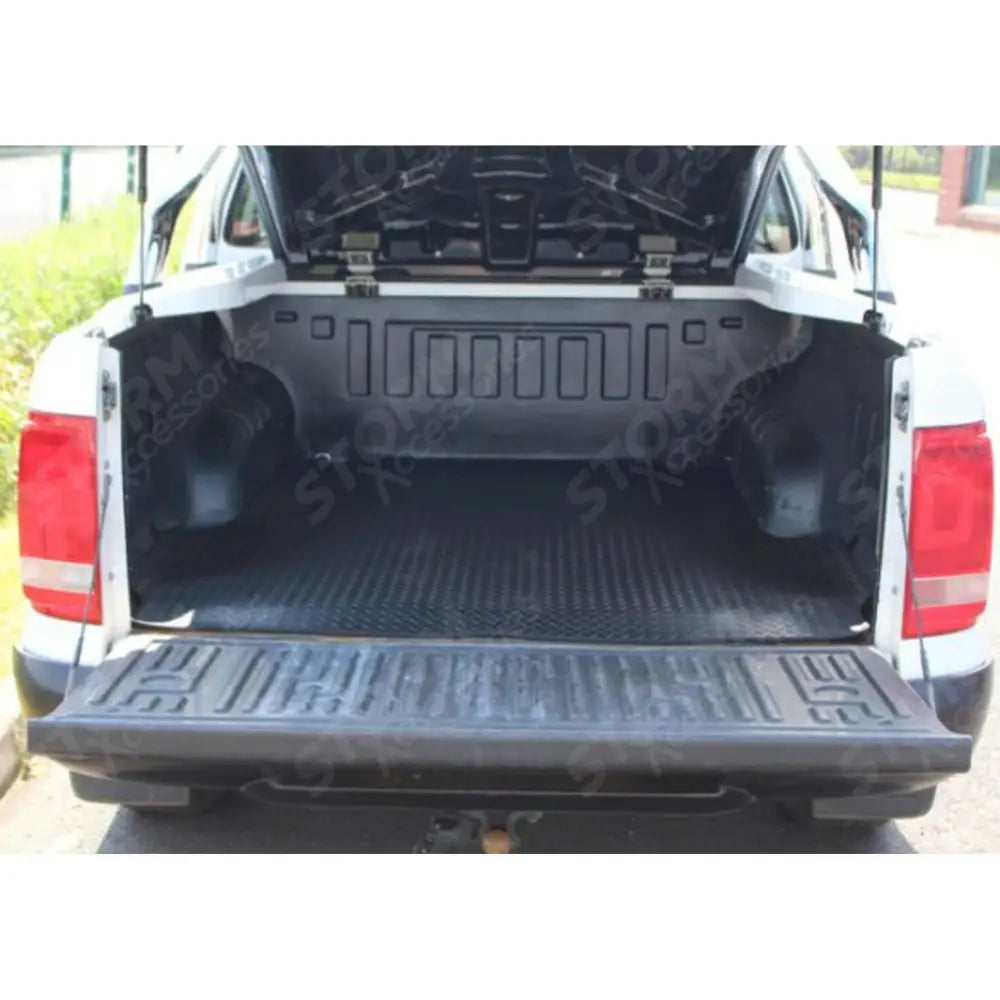 Load Bed Rubber Mat Black For Vw Amarok 2010-2018 Double Cab