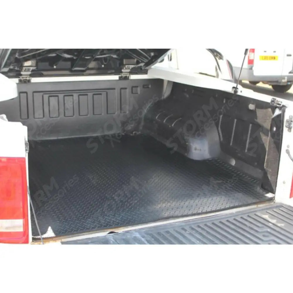 Load Bed Rubber Mat Black For Vw Amarok 2010-2018 Double Cab