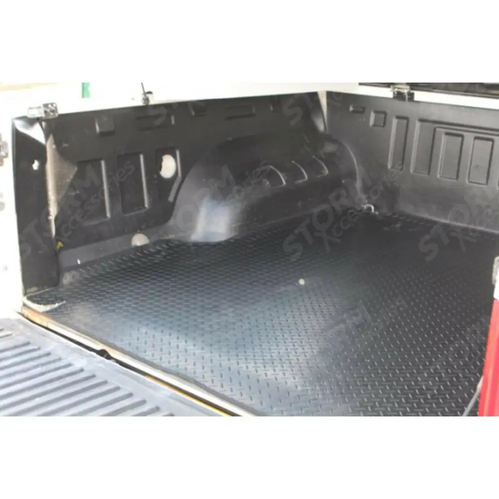 Load Bed Rubber Mat Black For Vw Amarok 2010-2018 Double Cab