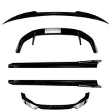 M Sport Aero Kit in Gloss Black For BMW X3 G01 LCI 2022-2024 - Body Kits
