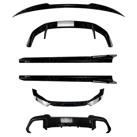 M Sport Aero Kit in Gloss Black For BMW X3 G01 LCI 2022-2024 - Body Kits