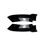 M-Sport Rear Bumper Corner Splitters In Gloss Black For BMW X3 G01 LCI 2022+