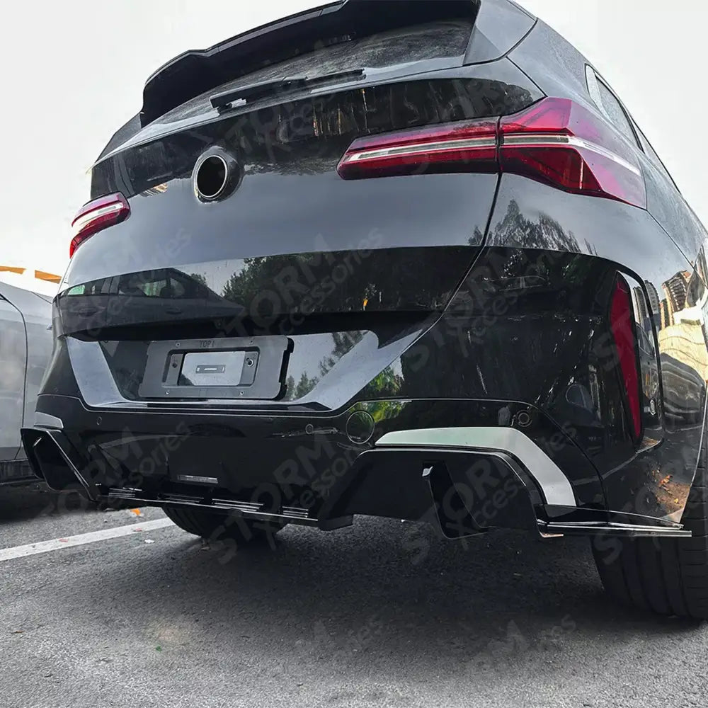 M-Sport Rear Diffuser In Gloss Black For BMW X3 G45 2025+
