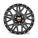 Mamba M25 Matte Grey Black Lip - 18 Inch Alloys - 6x139.7