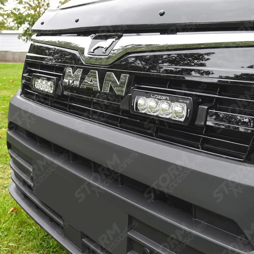 Man TGE 2017 - 2025 Lazer Grille Kit With St4 Evolution