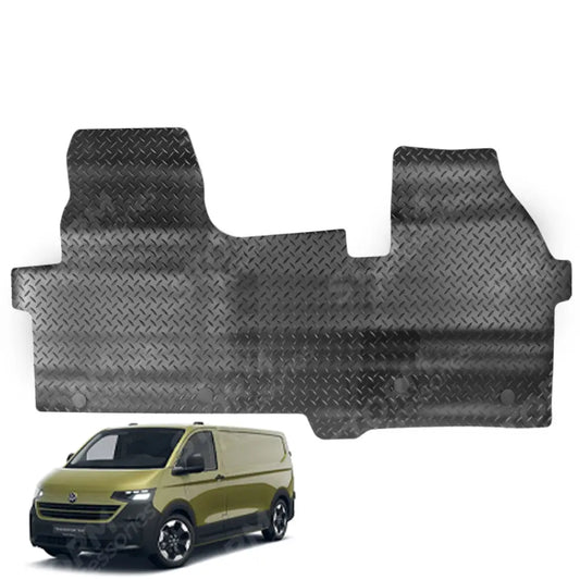 Manual 1PC Tailored Fit Rubber Mat For Volkswagen Transporter T7 2024 On