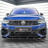 Maxton Front Splitter V3 For Vw Tiguan R / R-line Mk2 2020+