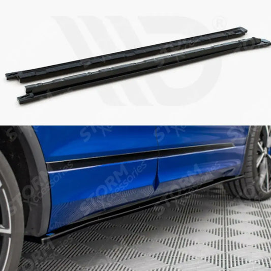 Maxton Side Skirt Splitters For Vw Tiguan R / R-line Mk2 2020+