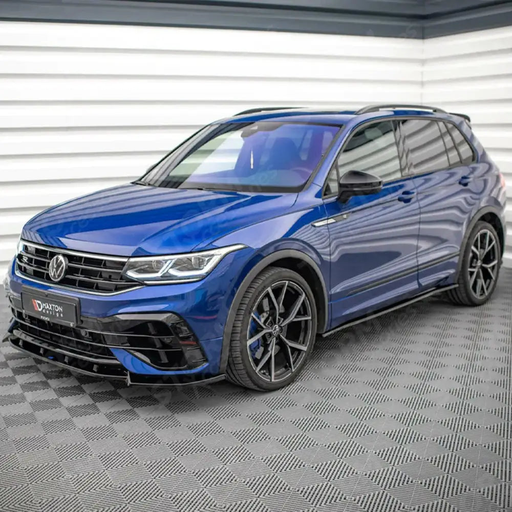 Maxton Side Skirt Splitters For Vw Tiguan R / R-line Mk2 2020+