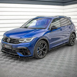 Maxton Side Skirt Splitters For Vw Tiguan R / R-line Mk2 2020+