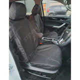 Maxus T90 2021+ Double Cab Front Seat Covers - Pair - Black