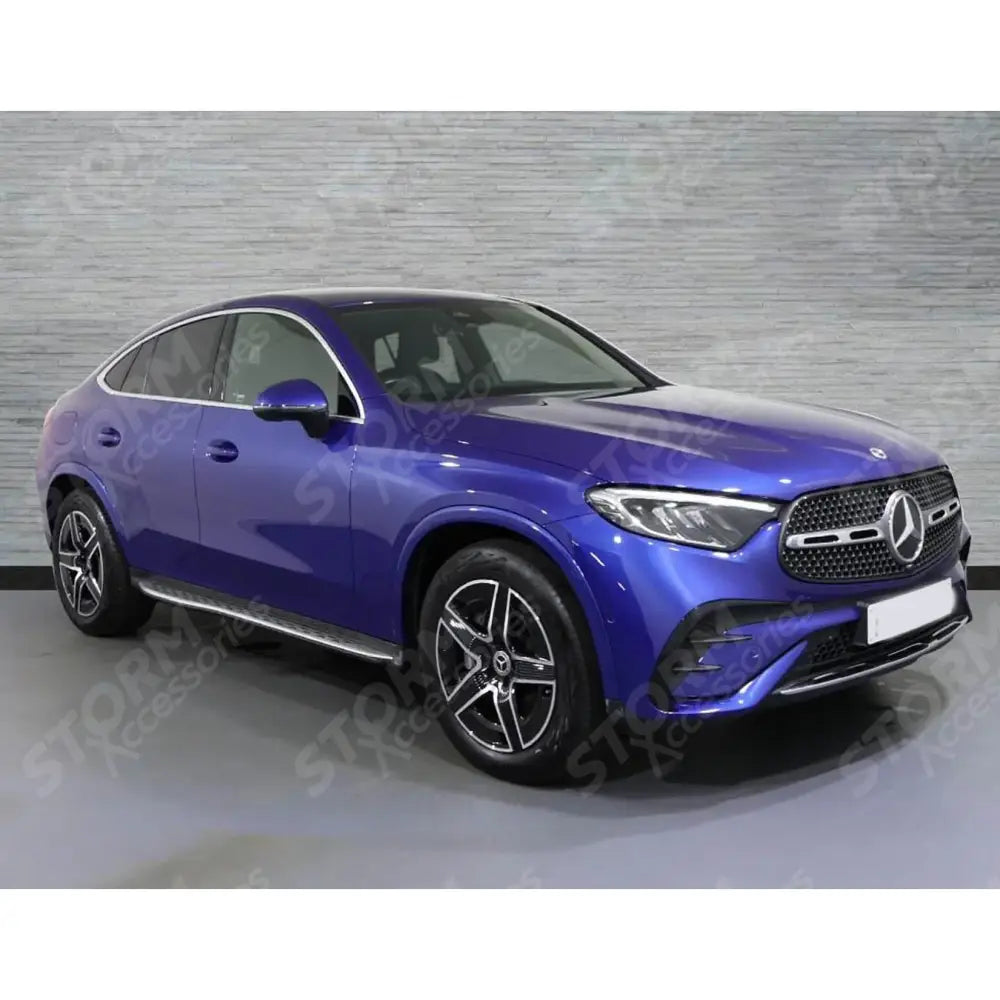 Mercedes Glc 2023 On - Side Step Runnings Boards Silver