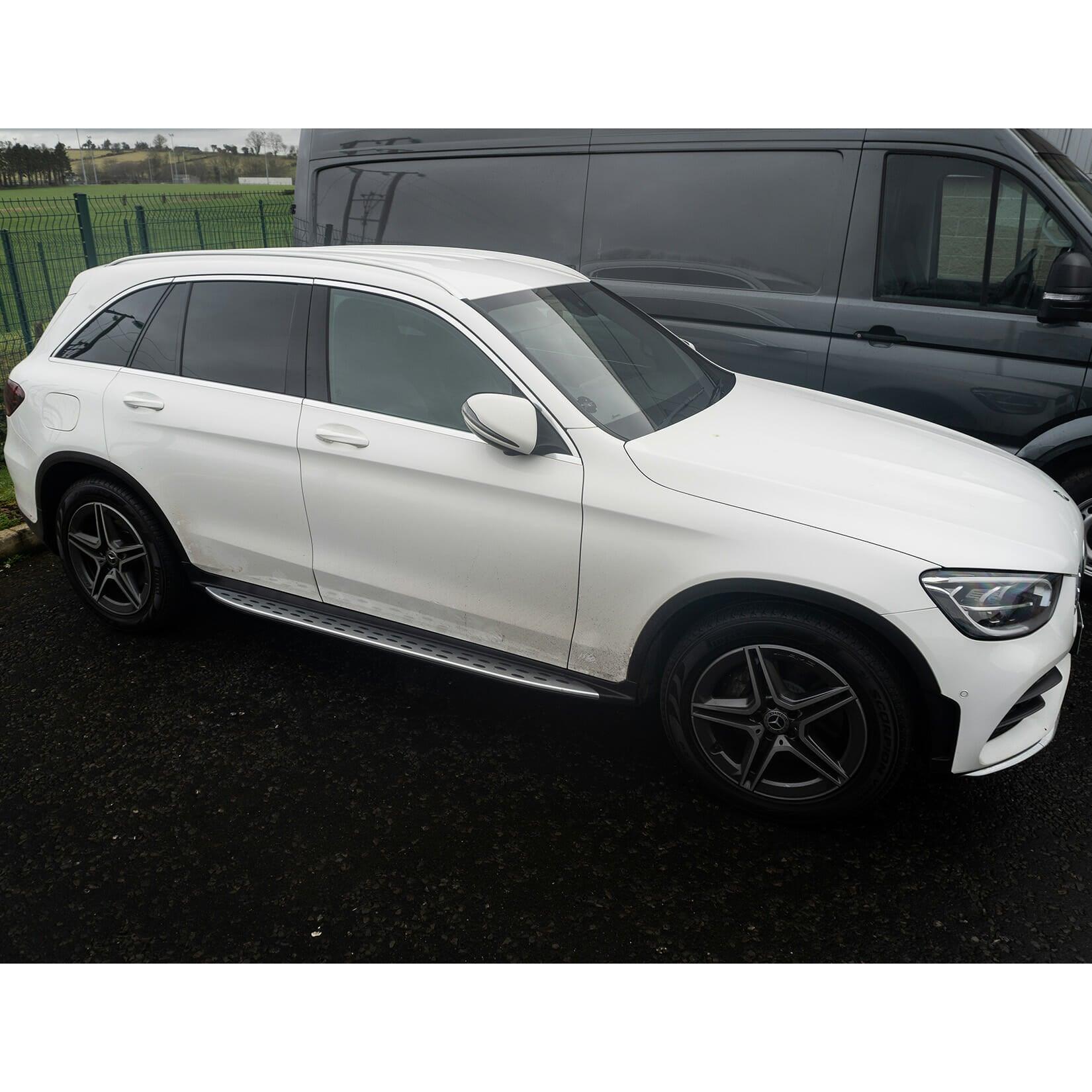 MERCEDES GLC X253 2015 ON - OE STYLE INTEGRATED SIDE STEPS - RUNNING BOARDS - Storm Xccessories2