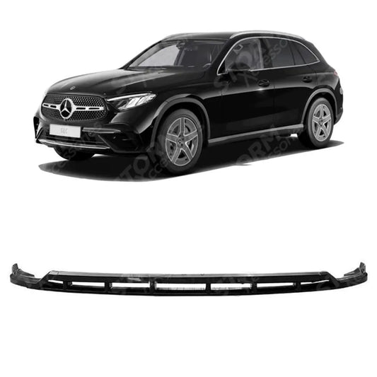 Mercedes GLC X254 2024+ Front Splitter Lip In Gloss Black