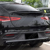 Mercedes GLE Coupe C167 2020+ Rear Spoiler Lip In Gloss Black