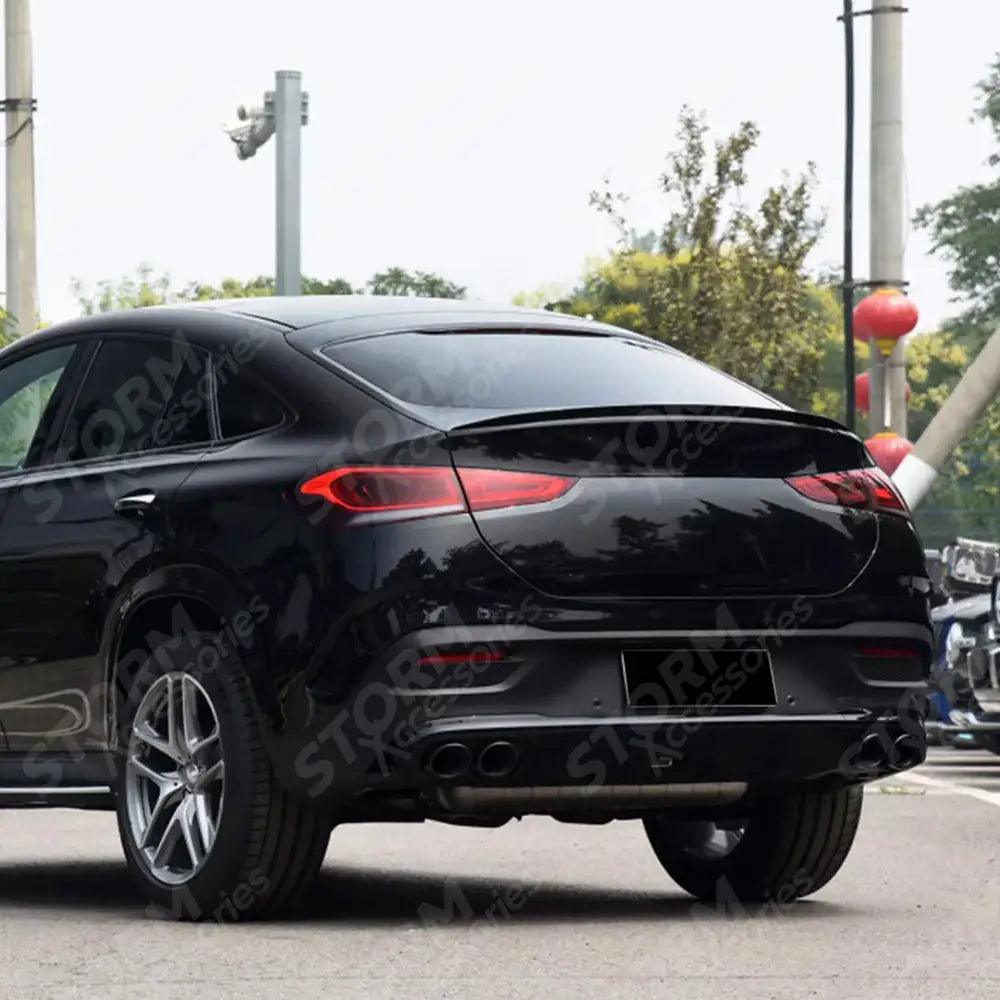 Mercedes GLE Coupe C167 2020+ Rear Spoiler Lip In Gloss Black