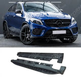 Mercedes Gle Coupe C292 2015-2018 Oe Style Running Boards Side Steps - In Black - Pair