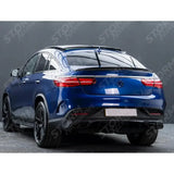 Mercedes Gle Coupe C292 2015-2018 Oe Style Running Boards Side Steps - In Black - Pair