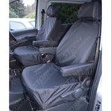 Mercedes Vito 2003-2015 Front Single Seat Covers - Black