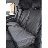 Mercedes Vito 2015 On Front Triple Tailored Seat Covers In Black
