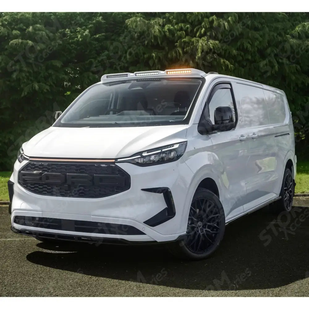 Mirror Cap Replacement In Gloss Black For Ford Transit Custom MK2 2024 On