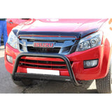 Misutonida Ec Approved Front A-bar 63mm Black For Isuzu D-max 2012-2018