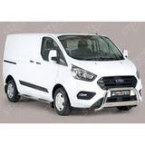 Misutonida Ec Approved Front A-bar 63mm Stainless Finish For Ford Transit Custom 2018 - 2024