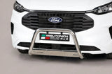 Misutonida EC Approved Front A-Bar 63MM Stainless Finish For Ford Transit Custom 2024 On