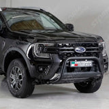 Misutonida Ec Approved Front Bar 63mm Black For Ford Ranger T9 2023 On