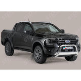 Misutonida Ec Approved Front Bar 63mm Silver For Ford Ranger T9 2023 On