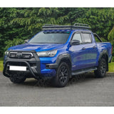 Misutonida Ec Approved Front Bar 76mm Black For Toyota Hilux 2021-2026