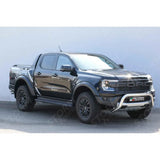 Misutonida Ec Approved Front Bar 76mm Silver For Ford Ranger Raptor 2022 On