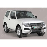 Misutonida Ec Approved Front Bar 76mm Stainless Finish For Mitsubishi Shogun 2015 On