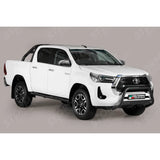 Misutonida Ec Approved Front Bar In Black 63mm For Toyota Hilux 2021-2026