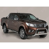 Misutonida Eu Approved Front A-bar 63mm Stainless Finish For Nissan Navara Np300 2016 On