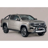 Misutonida Eu Approved Front Bar 76mm Black For Vw Amarok 2023 On