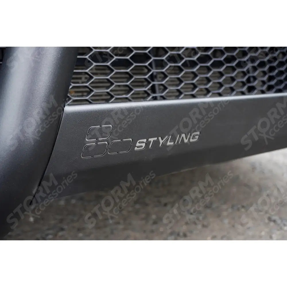 Misutonida Eu Approved Front Bar In Black 63mm For Renault Trafic 2014 On
