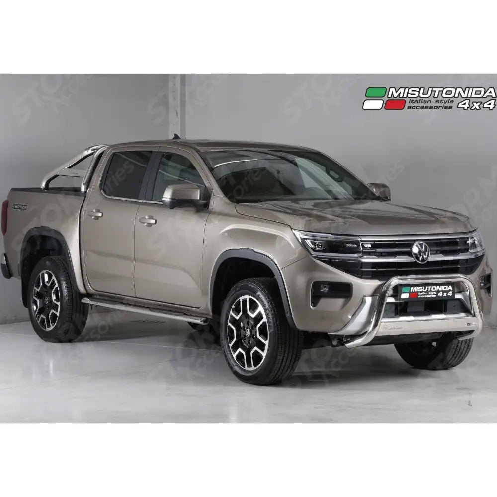 Misutonida Eu Approved Stainless Steel Front Bar 63mm For Vw Amarok 2023 On