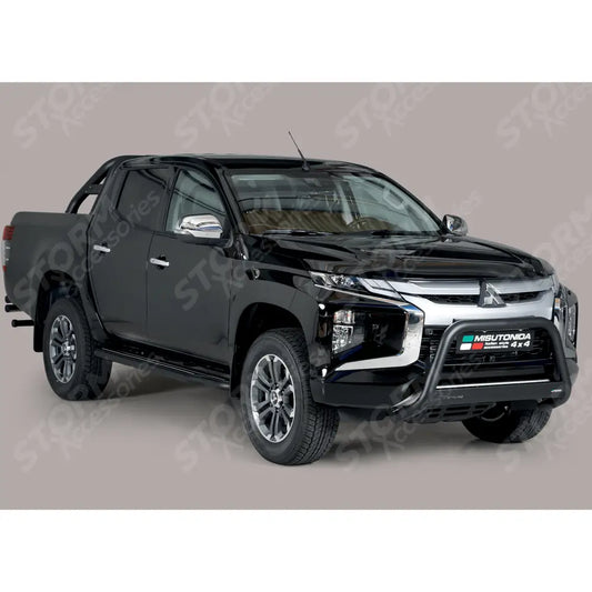 Misutonida Front A-bar 63mm Black For Mitsubishi L200 Series 6 2019 On