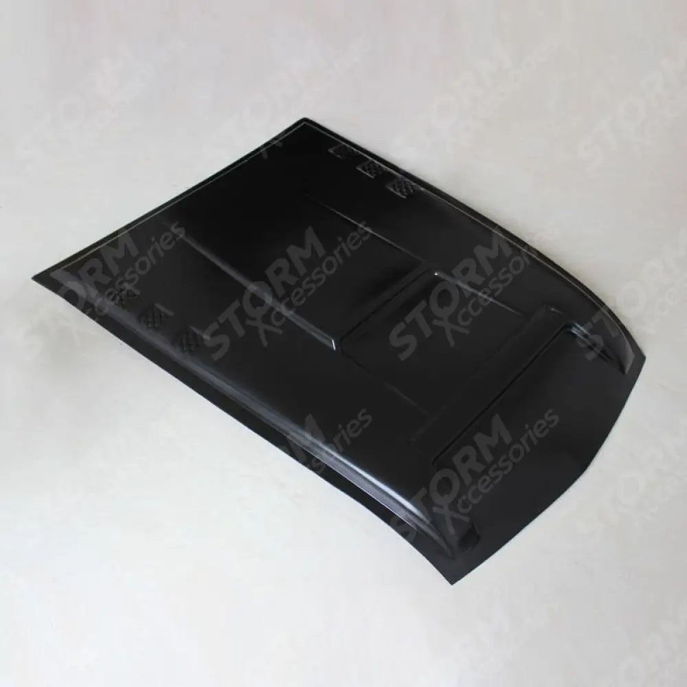 Mitsubishi L200 Series 5 - Fiat Fullback - 2015 On - Bonnet Scoop - Matte Black