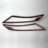 Mitsubishi L200 Series 6 2019 On - Stx Headlight Guards Covers - Pair - Black