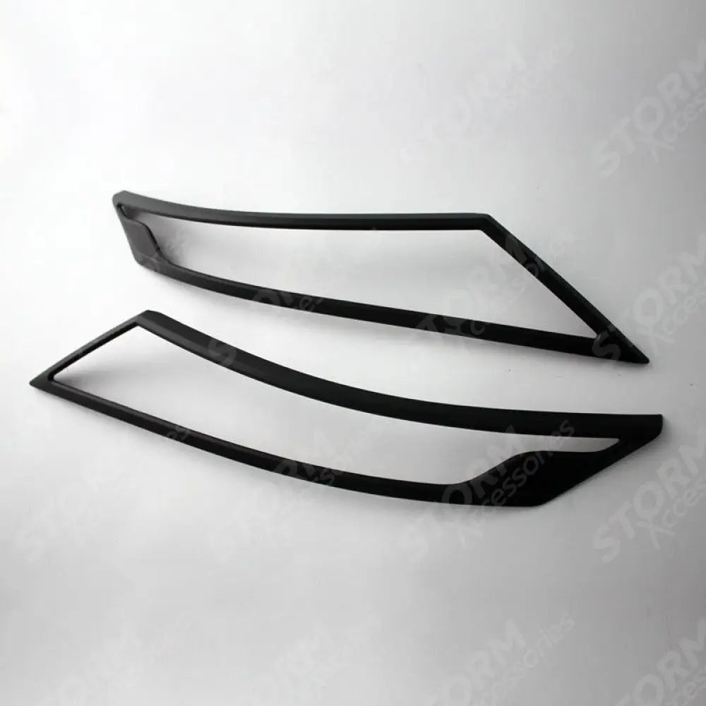 Mitsubishi L200 Series 6 2019 On - Stx Headlight Guards Covers - Pair - Black