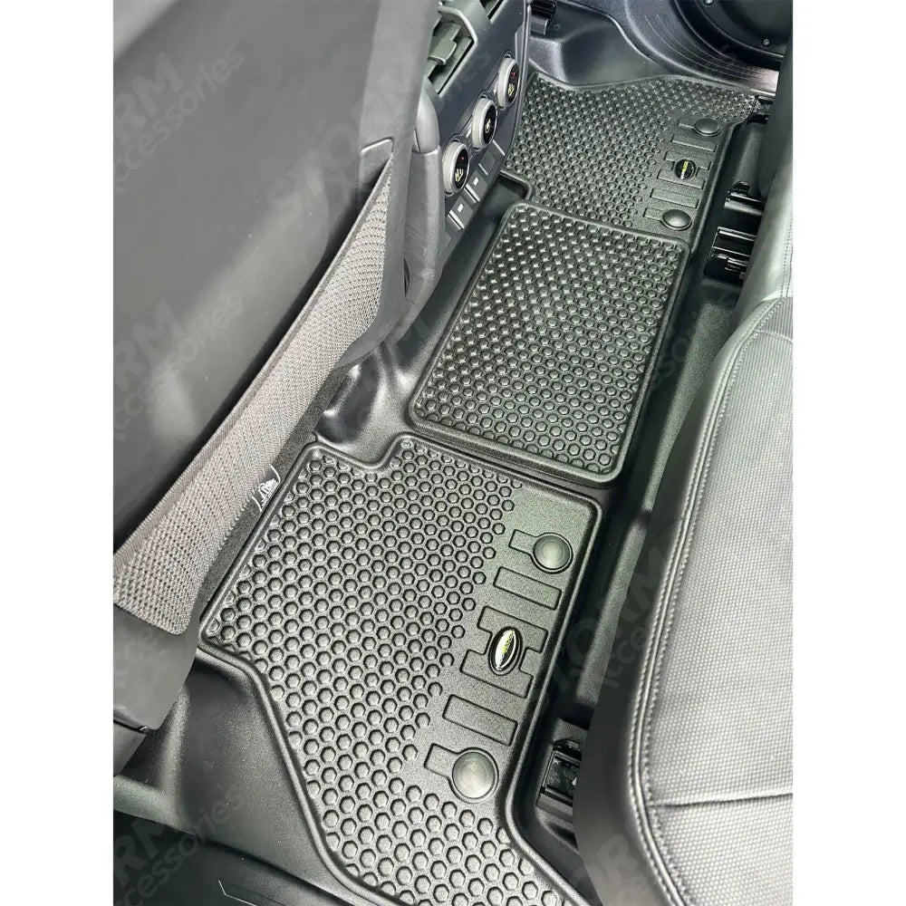 Mud Block Floor Mats Full Set For Land Rover Defender L663 110 2020 On