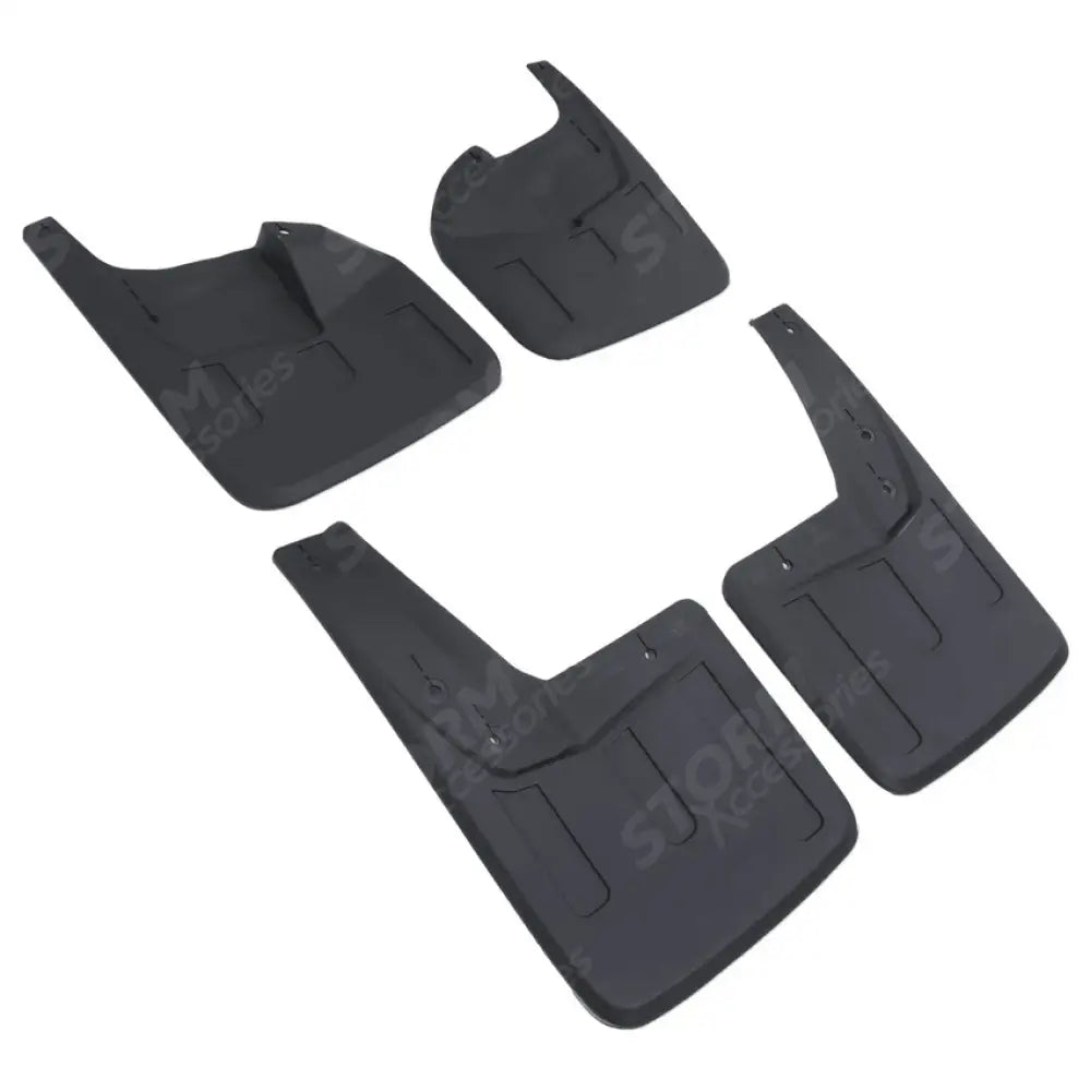 Mud Flaps 4pcs Set For Toyota Hilux Mk8 2016-2026 Double Cab